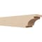 Ekena Millwork 6in. W x 6in. H x 28in. L Mediterranean Woodgrain TimberThane Rafter Tail, Primed Tan RFTUR06X06X28MEDRCPR - alternate 1